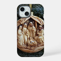 Christliche Weihnachtskrippe Handyhülle – Jesuskin
