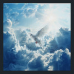 Christliche Weiße Taube Heiliger Himmelsgeist Poster<br><div class="desc">Christliches White Dove Heiliger Himmel Geist Poster. Bemerkenswertes religiöses Plakat ist die perfekte Einrichtung für jeden Christlichen Zuhause oder Kirchenhaus. Das Bild strahlt Frieden, gibt Kraft und Hoffnung.</div>