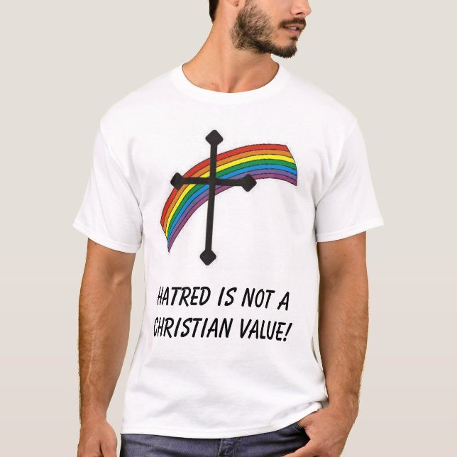 Christliche Werte T-Shirt (Vorderseite)