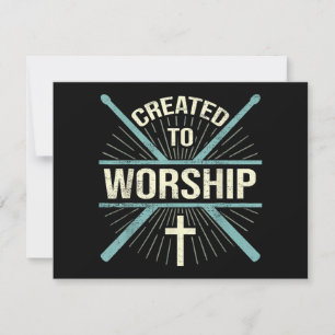 Christliche Worship-Band, die zur Anbetung des Dru Einladung