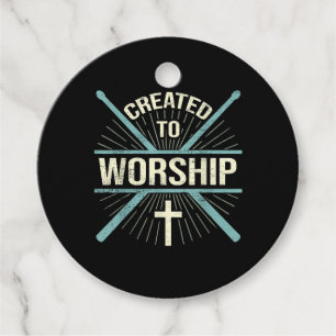 Christliche Worship-Band, die zur Anbetung des Dru Geschenkanhänger