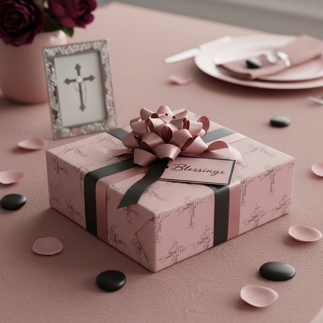 Christliche Wörter Geschenkpapier (Von Creator hochgeladen)