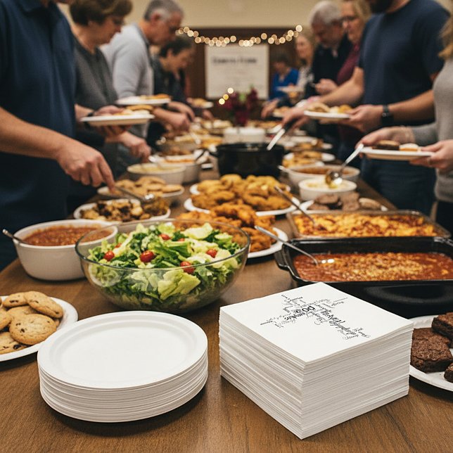 christliche Wörter Kreuzpapier Servietten (Von Creator hochgeladen)