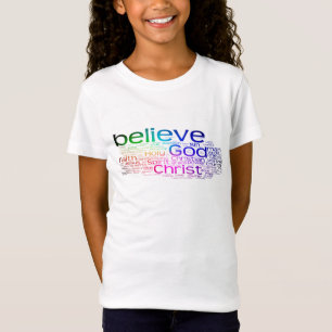 Christliche Wortwolke T-Shirt