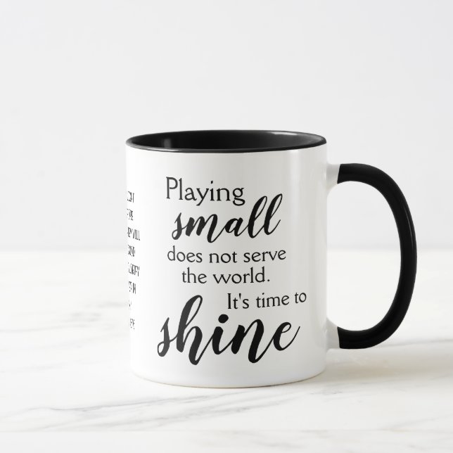Christliche ZEIT, um Matthew 5:16 zu leuchten Tasse (Rechts)