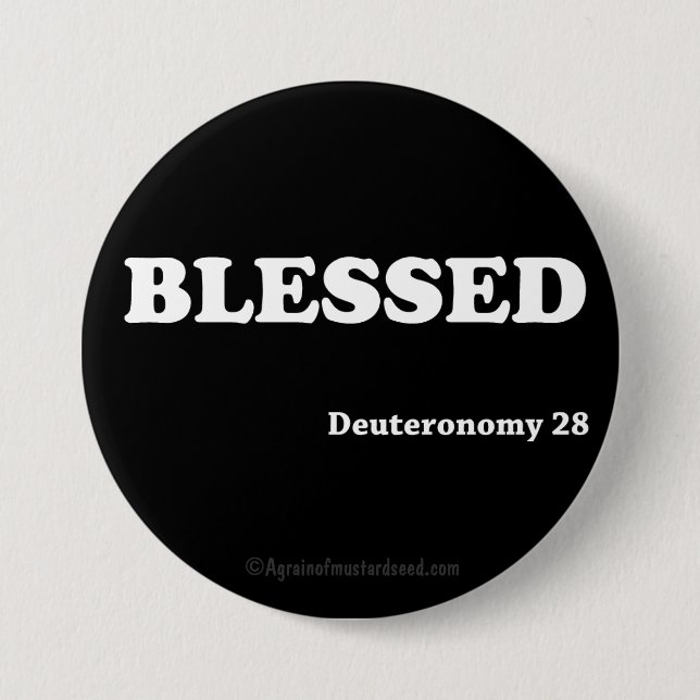 Christliche Zitate Button (Vorderseite)