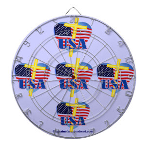 Christliche Zitate Inspiration Dartscheibe