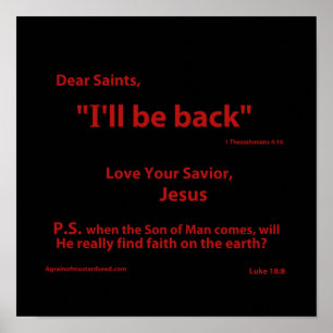 Christliche Zitate Poster