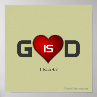 Christliche Zitate Poster