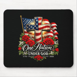Christlicher 250. Geburtstag USA 250 Jahr der Frei Mousepad