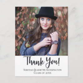 Christlicher Abschluss Vielen Dank Typografie Postkarte