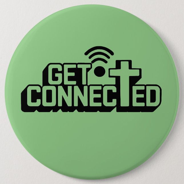 Christlicher Anschluss Button (Vorderseite)