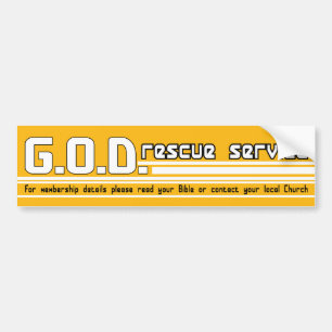 Christlicher Autoaufkleber des GOTT