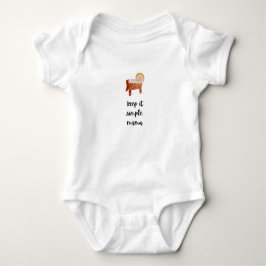 Christlicher Baby Bodysuit Strampler