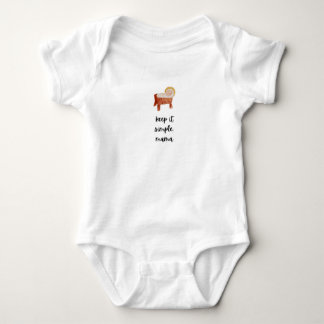 Christlicher Baby Bodysuit Strampler