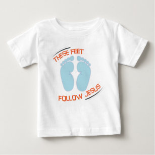 Christlicher Baby-T - Shirt: Folgen Sie Jesus Baby T-shirt