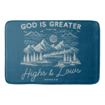 Christlicher Bathmat