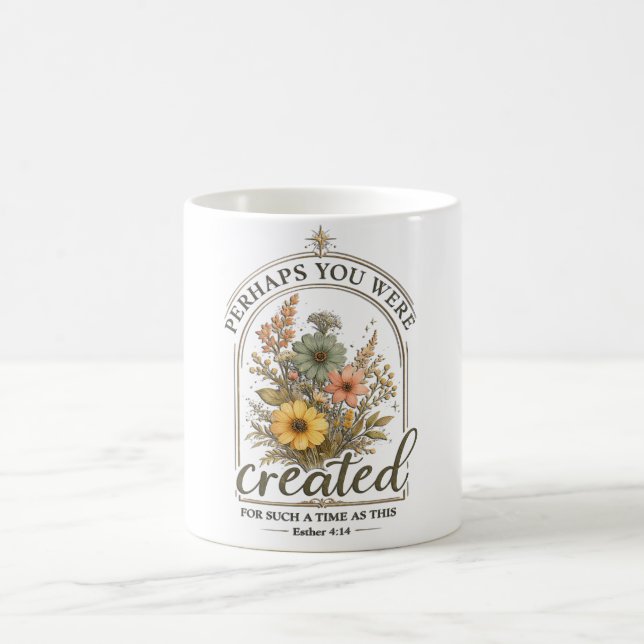 Christlicher Bibelvers/Esther Kaffeetasse (Mittel)