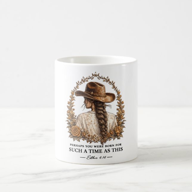 Christlicher Bibelvers/Esther Kaffeetasse (Mittel)