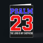 Christlicher Bibelvers Psalm 23 Der Herr ist mein  Karte<br><div class="desc">Christlicher Bibelvers Psalm 23 Der Herr ist mein Hirte</div>