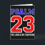 Christlicher Bibelvers Psalm 23 Der Herr ist mein  Karte<br><div class="desc">Christlicher Bibelvers Psalm 23 Der Herr ist mein Hirte</div>