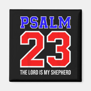 Christlicher Bibelvers Psalm 23 Der Herr ist mein Magnet