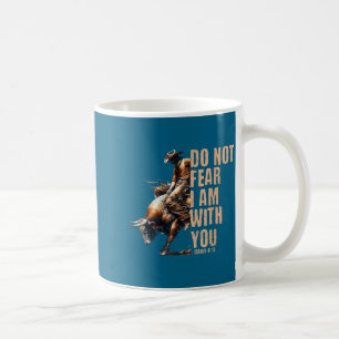 Christlicher Cowboy Bull Rider Western Illustratio Kaffeetasse