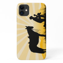 Christlicher Cowboy iPhone-Hülle