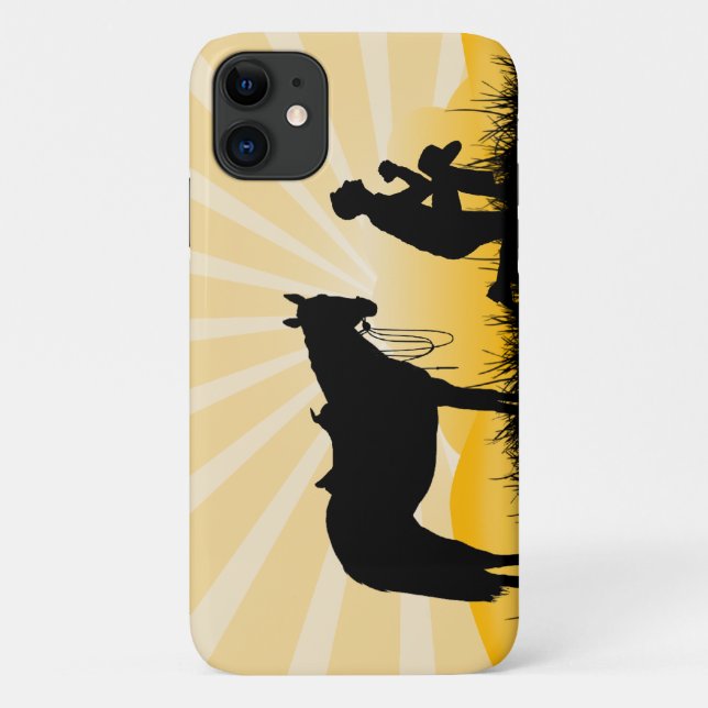 Christlicher Cowboy iPhone-Hülle Case-Mate iPhone Hülle (Rückseite)