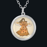 Christlicher Engel Versilberte Kette<br><div class="desc">Royal Angel Halskette, Angel Bekleidung, Angel T - Shirt, Angel Geschenke von ArtMuvz Illustration. Romantischer Engel T - Shirt , Christlicher Engel Geburtstag und Weihnachtsgeschenke, Tote Tasche, Tasse, Hut. Engel-Geschenke sind eine nachdenkliche und sinnvolle Art, jemandem zu zeigen, den man pflegt. Engel-Geschenke können religiös oder weltlich sein und für jedes...</div>