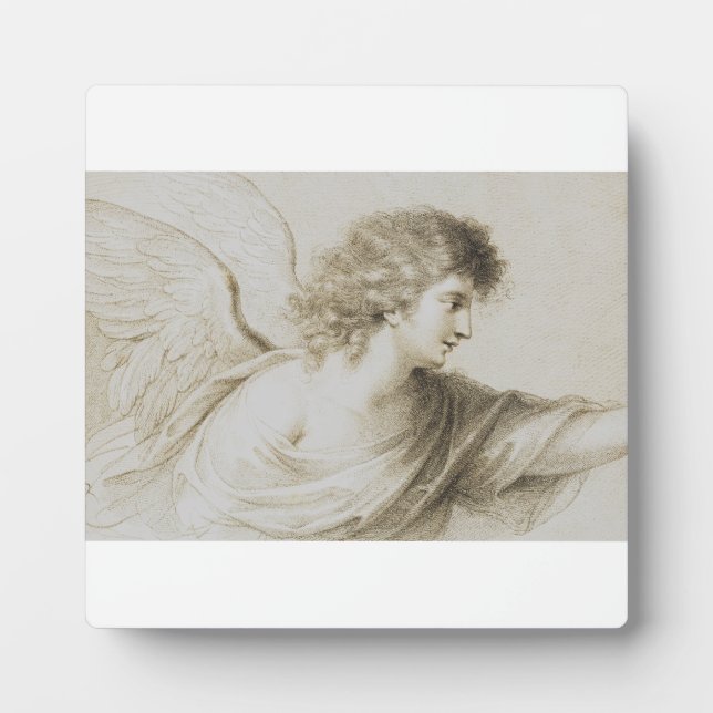 Christlicher Engel von Francesco Bartolozzi Fotoplatte (Vorderseite)