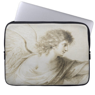 Christlicher Engel von Francesco Bartolozzi Laptopschutzhülle
