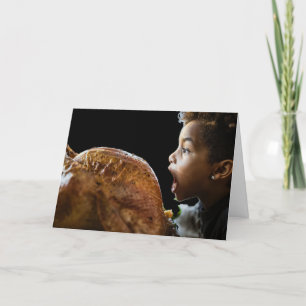 Christlicher Erntedank Feiertagskarte