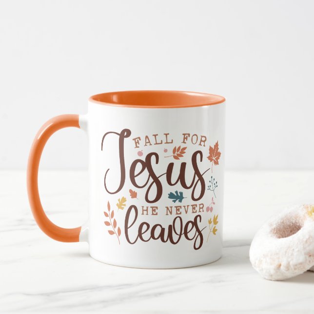 Christlicher Erntedank Tasse (Mit Donut)
