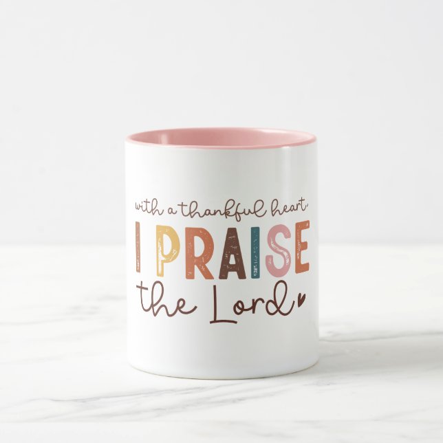 Christlicher Erntedank Tasse (Zentrum)