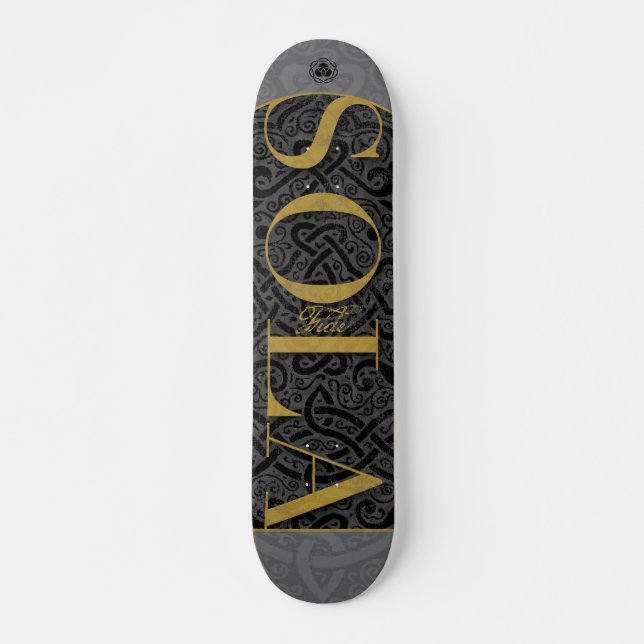 CHRISTLICHER FAITH ALONE SOLA SKATEBOARD (Vorne)