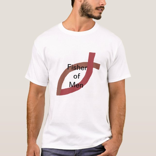 Christlicher Fisch-T - Shirt (Vorderseite)