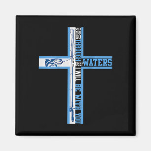 Christlicher Fischer Fischen Christlicher Jesus Ku Magnet