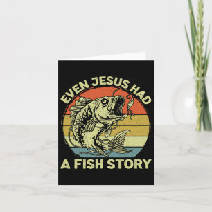 Christlicher Fischfang, selbst Jesus hatte Fischge Karte