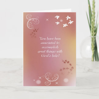 Christlicher Freundschafts-Gruß Karte