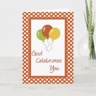 Christlicher Geburtstags-Gruß Karte