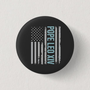 Christlicher Glaube an die katholische Kirche Button