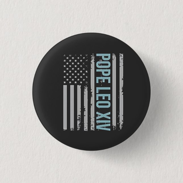 Christlicher Glaube an die katholische Kirche Button (Vorderseite)