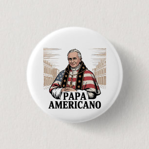 Christlicher Glaube an die katholische Kirche Button