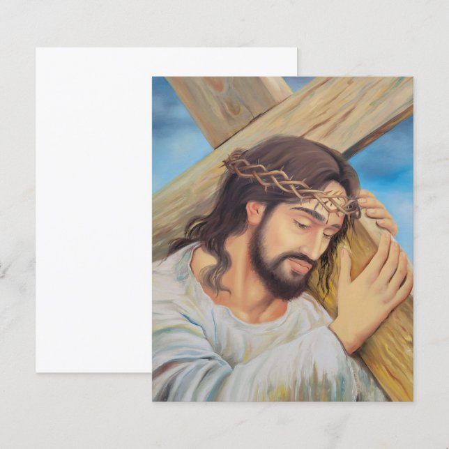 Christlicher Glaube Jesus Christus (Vorne/Hinten)