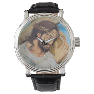 Christlicher Glaube Jesus Christus Armbanduhr