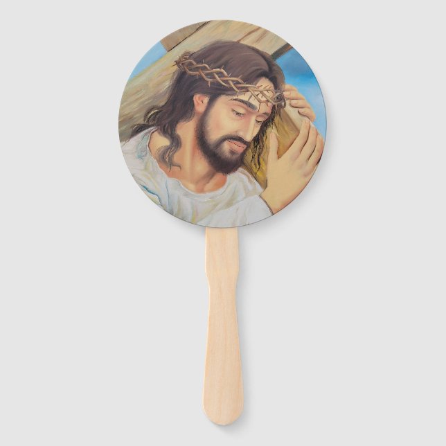 Christlicher Glaube Jesus Christus Fächer (Vorderseite)