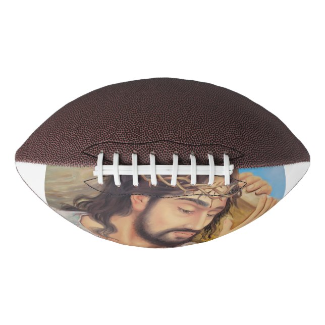 Christlicher Glaube Jesus Christus Football (Vorderseite)