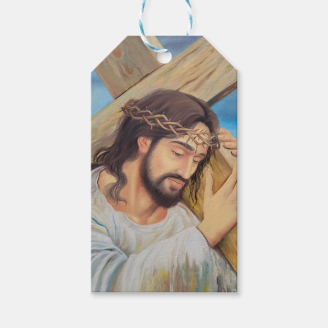 Christlicher Glaube Jesus Christus Geschenkanhänger (Vorderseite)