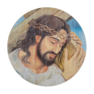 Christlicher Glaube Jesus Christus Schneidebrett